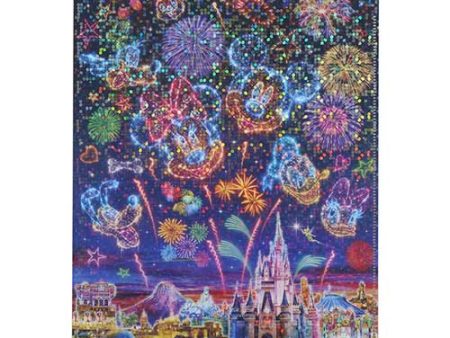 TDR - Tokyo Disney Resort Night Sky & Fireworks Collection - A4 Size Clear Folder For Cheap