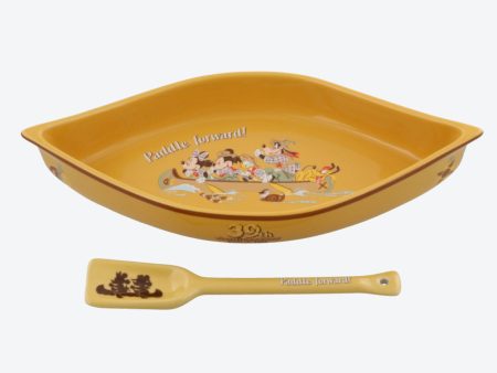 TDR -  Tokoy Disneyland 39th Anniversary  Collection x Plate with Spoon Set Fashion