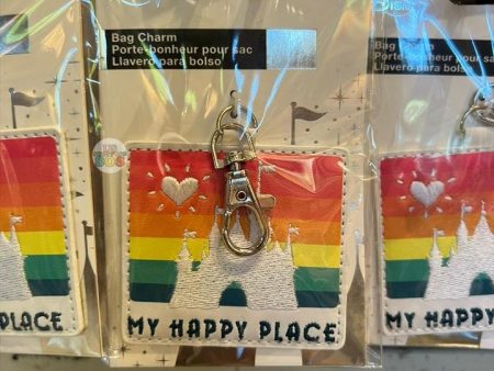 DLR - Fashion Bag Charm - Castle “My Happy Place  Sale