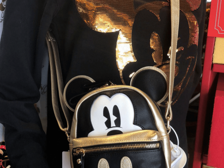 SHDL - Golden Mickey Mouse Ear Crossbody Bag Supply