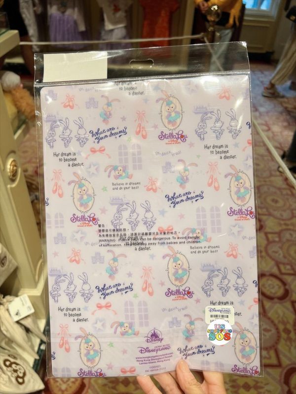 HKDL - Duffy & Friends - StellaLou Clear Folder Discount