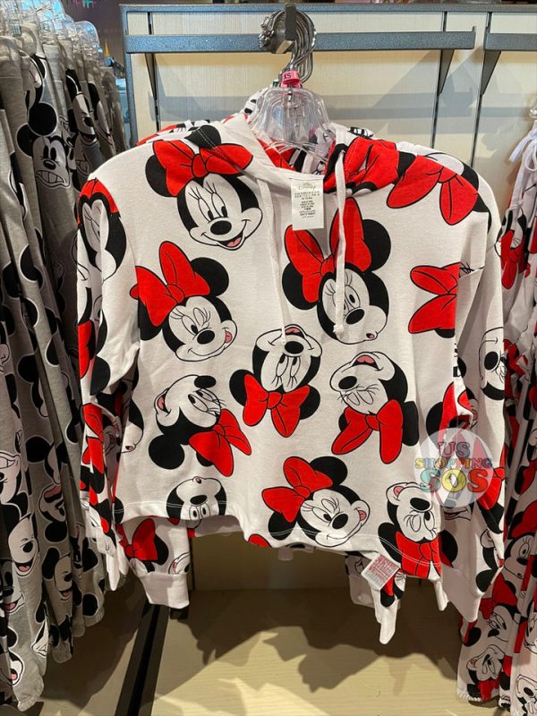 WDW - “Walt Disney World” All-Over-Print Hoodie Sweater - Minnie Mouse (Adult) Online Hot Sale