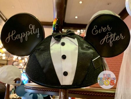 DLR - Happily Ever After Ear Hat - Mickey Groom Online Hot Sale