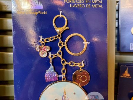 WDW - Walt Disney World 50 - Castle Metal Keychain Online