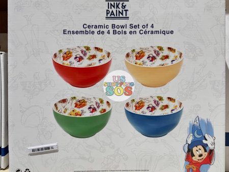 SHDL - Ink & Paint - Ceramic Bowl Set of 4 Online Sale