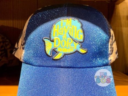 DLR - Dory “I’m Having a Dory Moment” Baseball Cap (Adult) (Blue) Sale