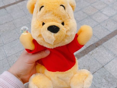 SHDL - Fluffy Winnie the Pooh Shaped Stationary Cosmetic Bag Hot on Sale