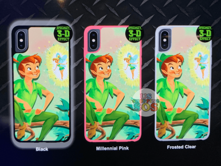 DLR - Custom Made Phone Case - Peter Pan & Tinker Bell Perfect Partners (3-D Effect) Online now