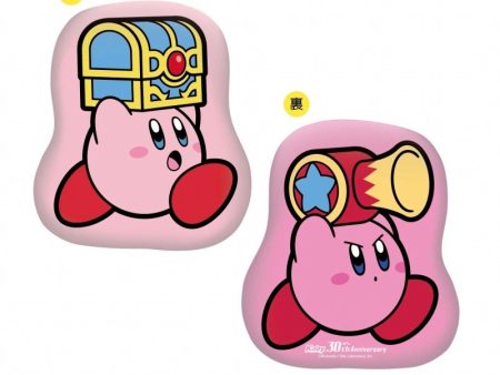 Japan Nintendo - Kirby 30th Die-cut Cushion - (A) Treasure Battle   Through the Forest Cheap