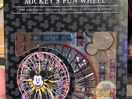 DLR - Metal Earth 3D Model Kit - Mickey Fun Wheel (Color) Fashion