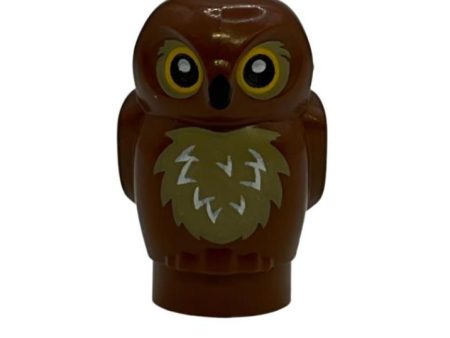 Owl, Small with Bright Light Orange Eyes Sale