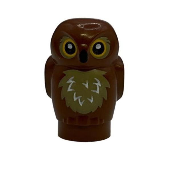 Owl, Small with Bright Light Orange Eyes Sale