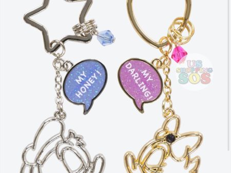 TDR - Keychains Set x Donald & Daisy Duck  MY HONEY, MY DARLING  Cheap