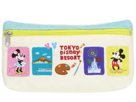 TDR - Mickey Mouse & Friends Retro Paint Design Collection x Stationary Bag Online