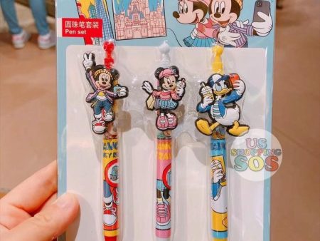 SHDL - Mickey & Friends Travel Shanghai Disneyland Collection - Pen Set Online Sale