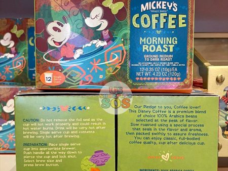 WDW - Mickey’s Coffee 12 K-Cup Pods - Morning Roast Supply