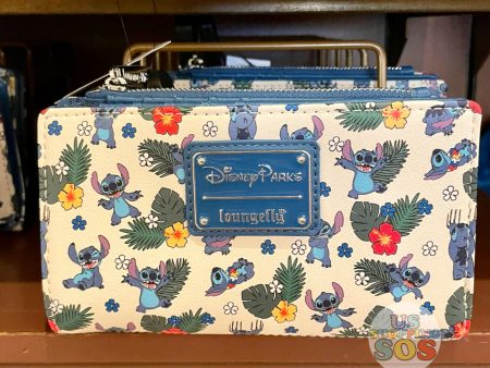 WDW - Loungefly Stitch All-Over-Print Wallet Fashion