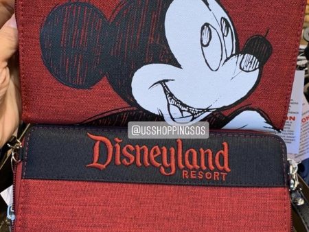 DLR - Sketch Mickey Wallet on Sale