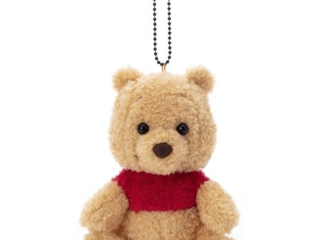 Japan Takara Tomy - Hug Winnie the Pooh Plush Keychain Hot on Sale