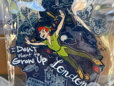 WDW - Epcot World Showcase United Kingdom - Peter Pan “I Don’t Want to Grow Up” Magnet Supply