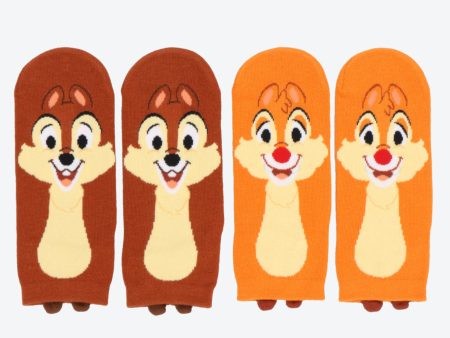 TDR - Chip & Dale 2 Pair Socks Set for Adults (Size: 22- 25 cm) Online Sale