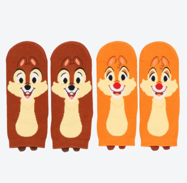 TDR - Chip & Dale 2 Pair Socks Set for Adults (Size: 22- 25 cm) Online Sale