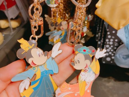 SHDL - Mickey & Minnie Mouse Mid Autumn Festival Keychains Set Fashion