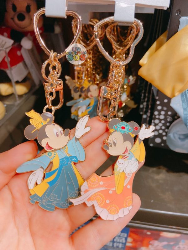 SHDL - Mickey & Minnie Mouse Mid Autumn Festival Keychains Set Fashion