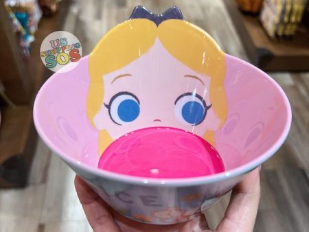 HKDL - Alice & White Rabbit Plastic Bowl Sale