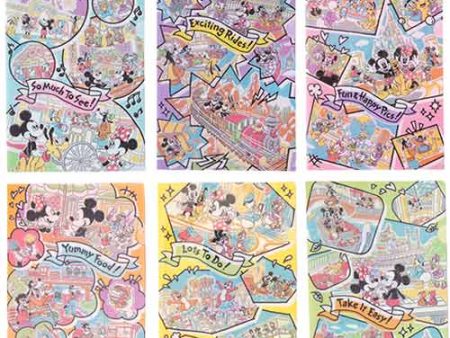 TDR - Mickey & Friends Having Fun in the Park Collection x Clear Folders Set Supply