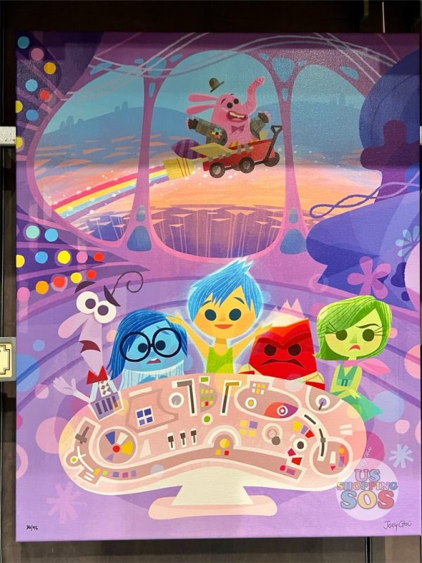 DLR - Disney Art - Controlled By Emotions by Joey Chou Sale