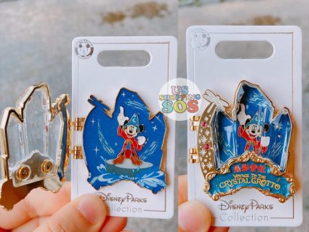 SHDL - Voyage to the Crystal Grotto Pin x Sorcerer Mickey Discount