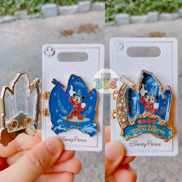 SHDL - Voyage to the Crystal Grotto Pin x Sorcerer Mickey Discount