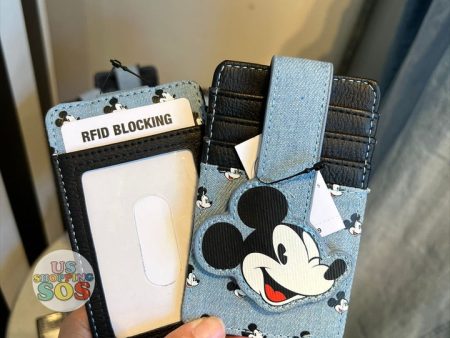 DLR - Card Case Mickey Denim Fashion