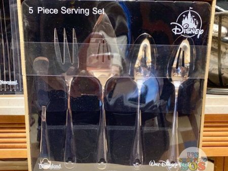 DLR - Disney Home - Mickey Icon 5-Piece Silver Serving Set Fashion