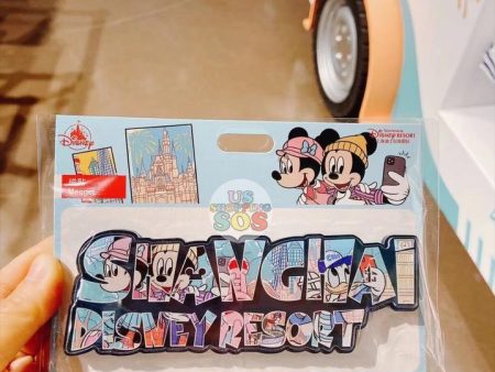 SHDL - Mickey & Friends Travel Shanghai Disneyland Collection - Magnet Online