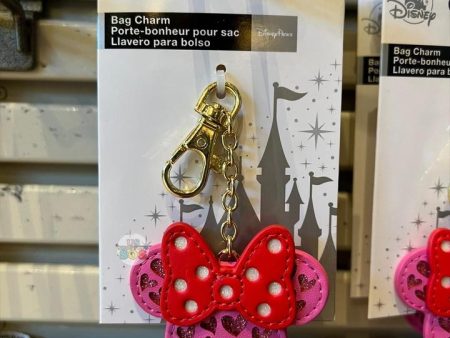 DLR - Fashion Bag Charm - Minnie Icon Heart Discount