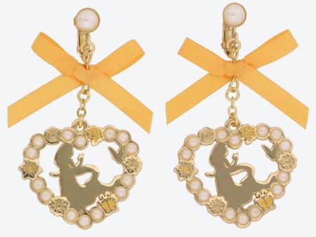 TDR - Clip Earrings x Rapunzel with Yellow Ribbon on Sale