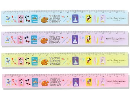 TDR - Mickey Mouse & Friends Retro Paint Design Collection x Rulers Set Cheap