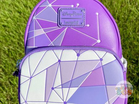 WDW - Loungefly Magic Kingdom Purple Wall Backpack Online Hot Sale