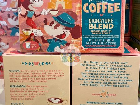 WDW - Mickey’s Coffee 12 K-Cup Pods - Signature Blend Sale