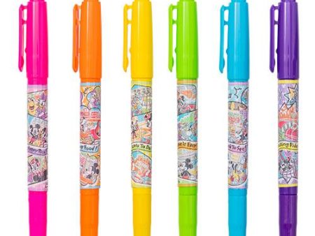 TDR - Mickey & Friends Having Fun in the Park Collection x Color Pens Set Sale