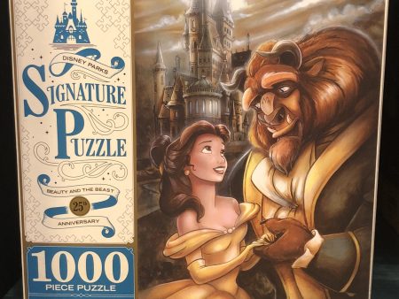 DLR - 1000 Piece Disney Parks Signature Puzzle - Beauty and the Beast 25th Anniversary Cheap