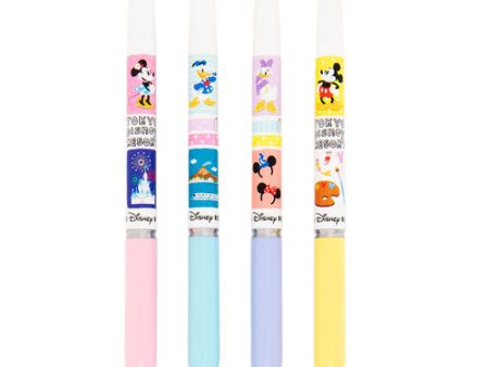 TDR - Mickey Mouse & Friends Retro Paint Design Collection x Ballpoint Pens Set Online Sale