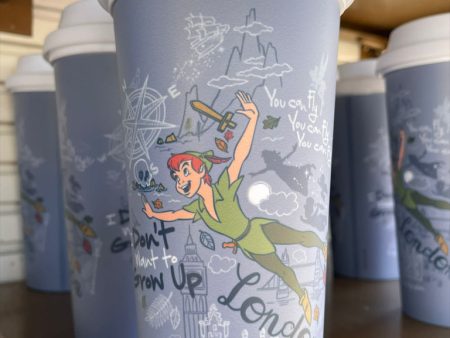 WDW - Epcot World Showcase United Kingdom - Peter Pan “I Don’t Want to Grow Up” ToGo Cup Fashion