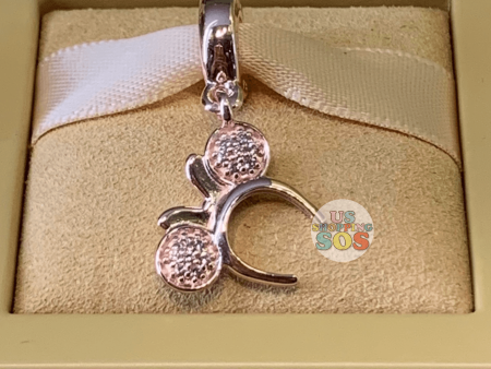 DLR - Pandora Charm - Minnie Rose Gold Headband Online