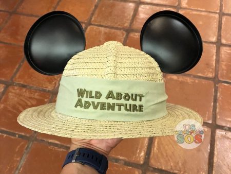 WDW - Wild About Adventure - Mickey Ear Straw Hat (Youth) For Cheap