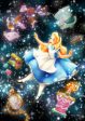 Japan Tenyo - Disney Puzzle - 266 Pieces Tight Series Stained Art - Twinkle Shower x A Mysterious Dream (Alice) Supply