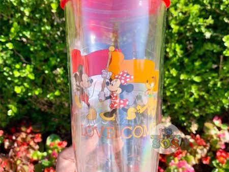 DLR - Mickey & Friends Rainbow Parade Souvenir Tumbler Cheap