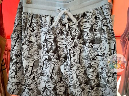 DLR WDW - Comic Style Lounge Shorts - Donald Duck (Adult) For Cheap